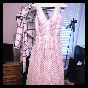 JS collection floor length . ivory with metallic